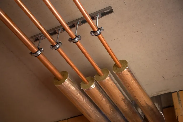 Commercial Pipe Insulation Installation